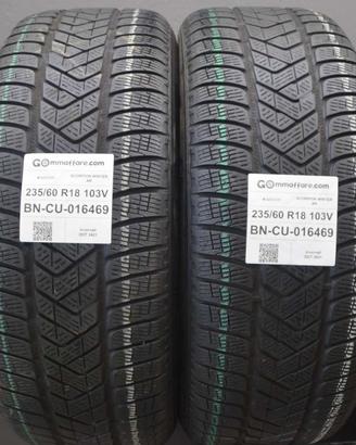 2 Pneumatici 235/60 R18 Pirelli Scorpion Winter Ar