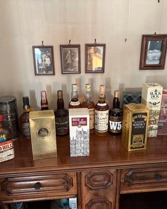 Lotto  Scotch Whiskey vintage anni 60-80