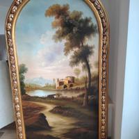 quadro ad olio su tavola