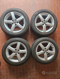 4 cerchi in lega originali Volkswagen Polo da 15