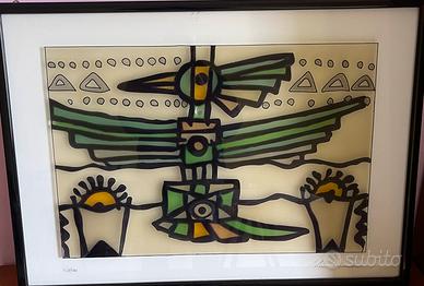 Quadri dipinto su vetro artista Massimo Cruciani