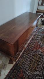 2 antiche cassapanche in noce