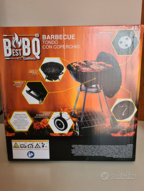 Barbecue tondo con coperchio