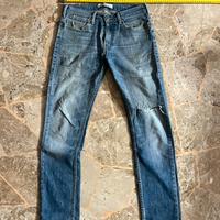 Levi’s 519 slim jeans original W30 denim blue