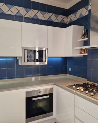 Cucina ARAN 4.75m full Miele/Samsung