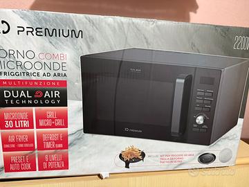 Forno a microonde e friggitrice aria