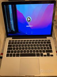 MacBook Prp 13.3 A1502 monitor danneggiato