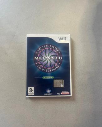 Chi vuole essere milionario? Nintendo wii