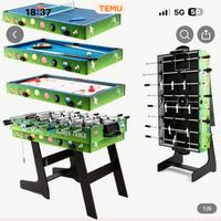 Calcetto ping pong e biliardo