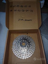 Cassetta pignoni 12 v 11/34 ultraleggera x shimano