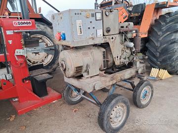 Trattore fiat 640 gruppo generatore 20 kw