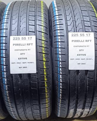 4 GOMME 225 55 17 PIRELLI RFT RIF3865