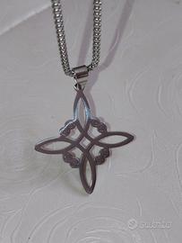 Collana Amuleto Nodo della Strega Portafortuna 