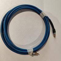 Transparent cable. Cavo coax dig 75ohm