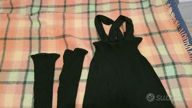 tuta da danza in lana fatta a mano