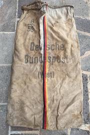 Sacco Juta posta tedesca DeutSche Bundespost