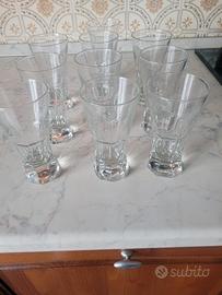 Servizio da 10 di bicchieri da liquore