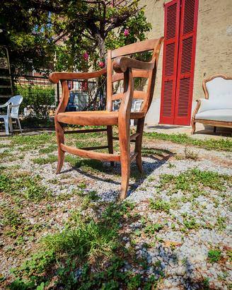 Sedia legno massiccio - provenzale