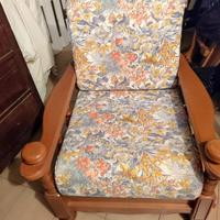 2 Poltrone e divano vintage