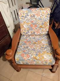2 Poltrone e divano vintage