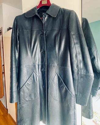 Cappottino /trench in pelle