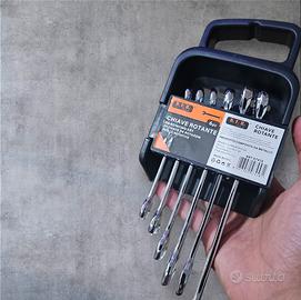 Set 6 chiavi rotanti in metallo – varie misure