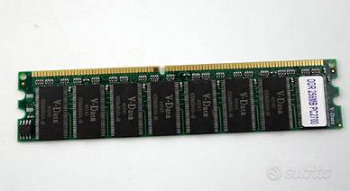 5 moduli RAM DDR per PC