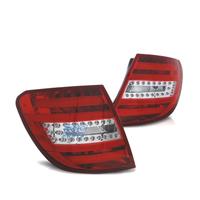 FANALI PER MERCEDES CLASSE C W204 SW 07-11 LEDBAR 
