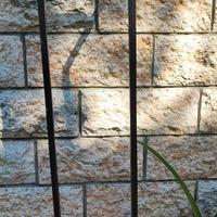 2 mensole ferro legno color sbiancato e legno