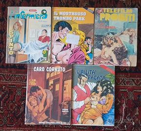 Lotto 5 fumetti vari '80 '90 L'infermiera altro