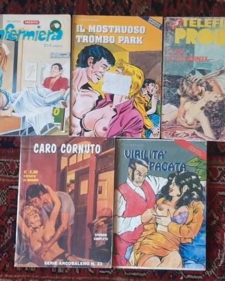 Lotto 5 fumetti vari '80 '90 L'infermiera altro