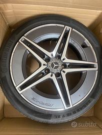 CERCHI IN LEGA AMG MB 18” ORIGINAL SET 4Pz +GOMME