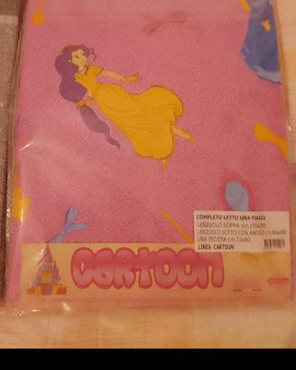 lenzuola in cotone per letto singolo 