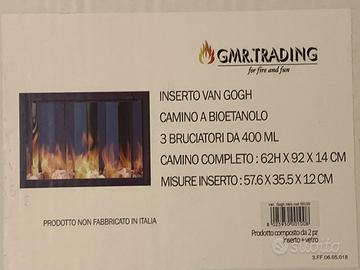 Inserto per camini a bioetanolo – NUOVO, mai usato