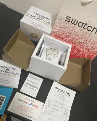 Omega X Swatch Moonswatch Snoopy White