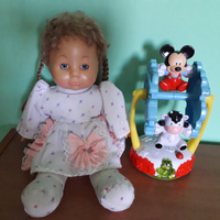 Giocattoli bambola vintage, mickey mouse