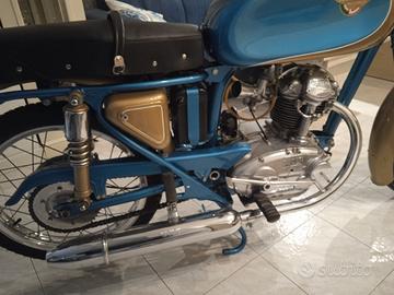 Moto Ducati 125 Sport oro