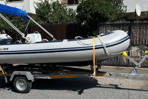 GOMMONE HONDA HONWAVE T40 + MOTORE 25cv + CARRELLO