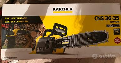 Motosega a batteria  karcher