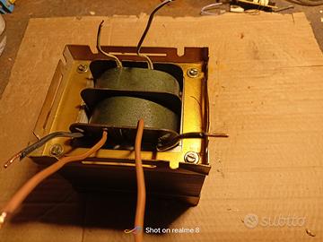 trasformatore 220 v. 15+ 15 v