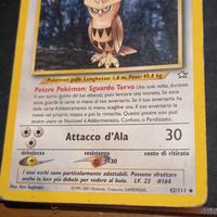 carta pokemon ita Noctowl 2001