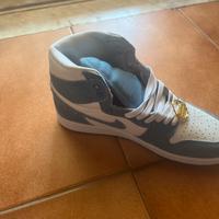Scarpe air jordan 1 high og denim
