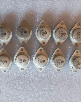 2 Coppie Transistor MosFet 2SK135-2SJ50