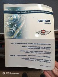 Manuale uso e manutenzione Harley Davidson Softail