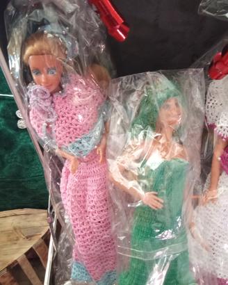 vestito all uncinetto barbie