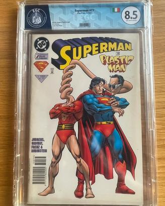 Superman Plasic Man 77 EGC 8.5 DC Comics 1997