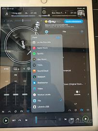 Consolle all in one Numark i dj pro + ipad