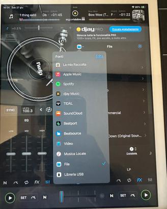 Consolle all in one Numark i dj pro + ipad