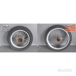 Coppia ruote YAMAHA YZ anni 90 anteriore posterior