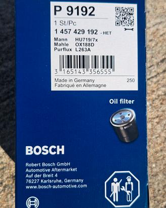 Filtro olio P9192